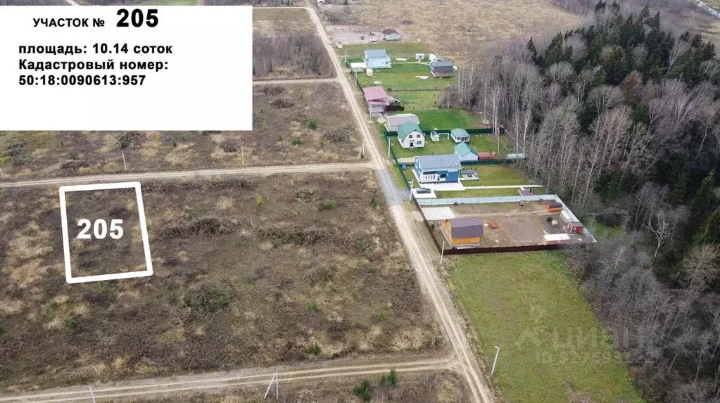 Участок в Московская область, Можайский муниципальный округ, Лесная ... - Фото 2