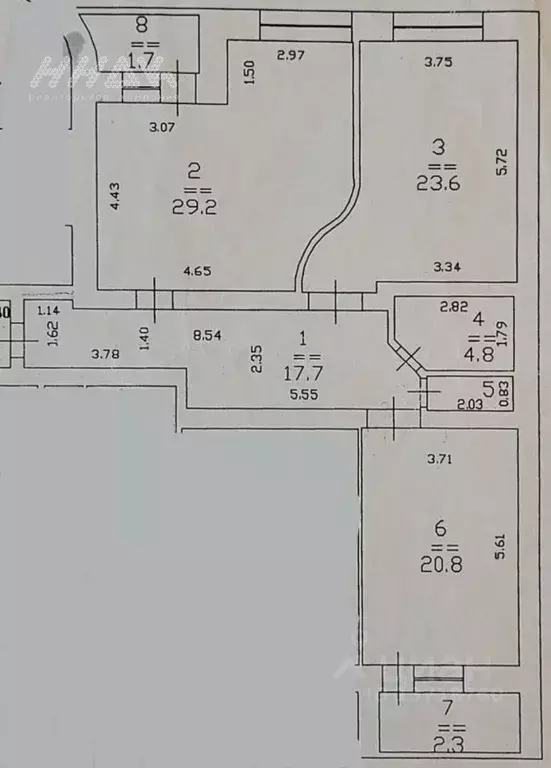 3-к кв. Нижегородская область, Нижний Новгород ул. Невзоровых, 85 ... - Фото 1