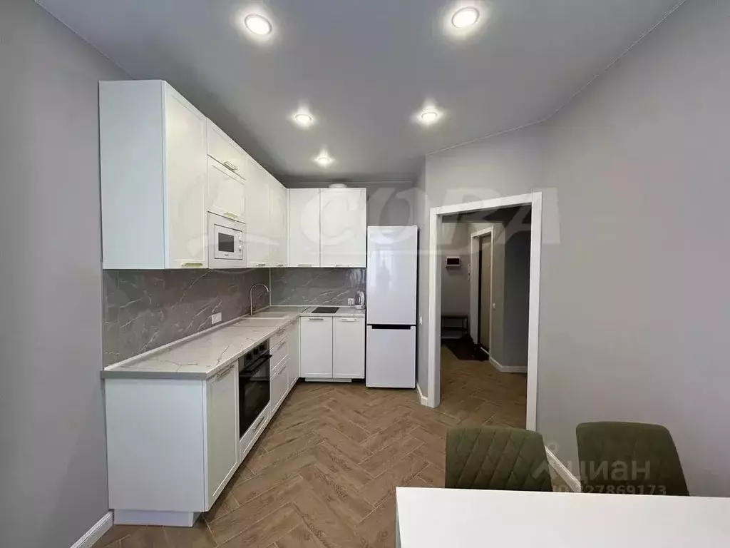 1-к кв. Тюменская область, Тюменский муниципальный округ, д. Патрушева ... - Фото 1