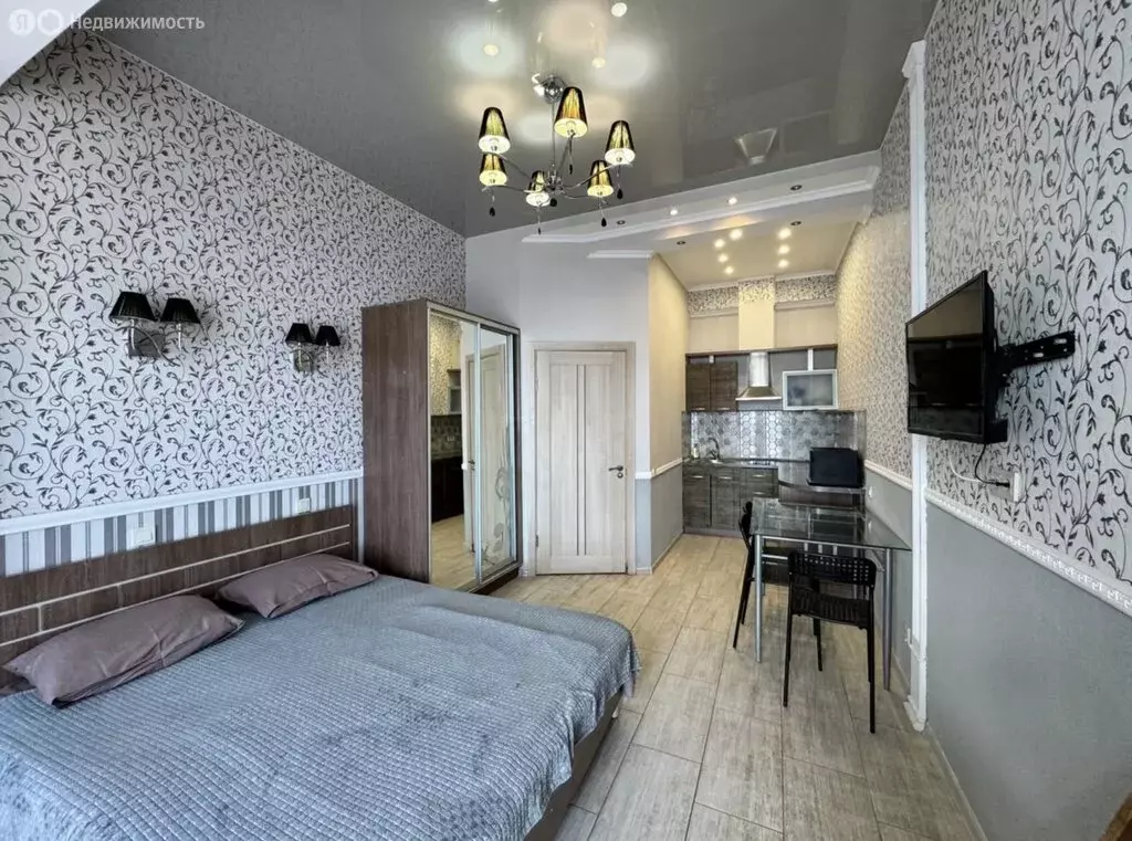 1-комнатная квартира: Алушта, Набережная улица, 16И (31.7 м) - Фото 1