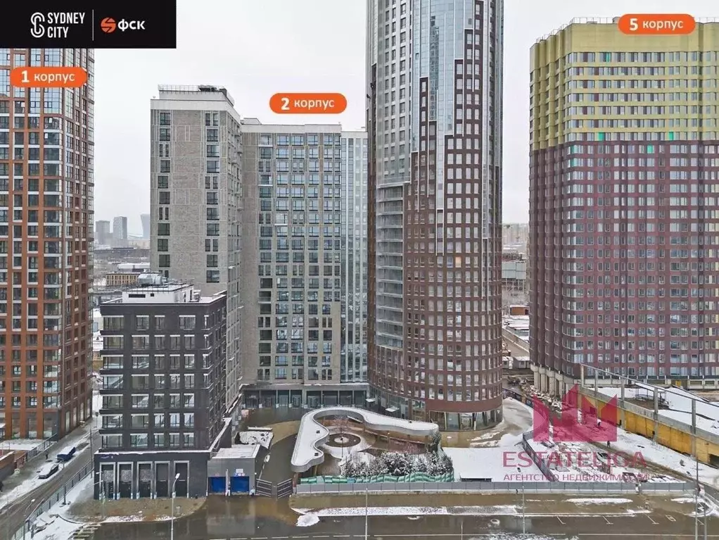 2-к кв. Москва Шелепихинская наб., 40к2 (60.4 м) - Фото 1