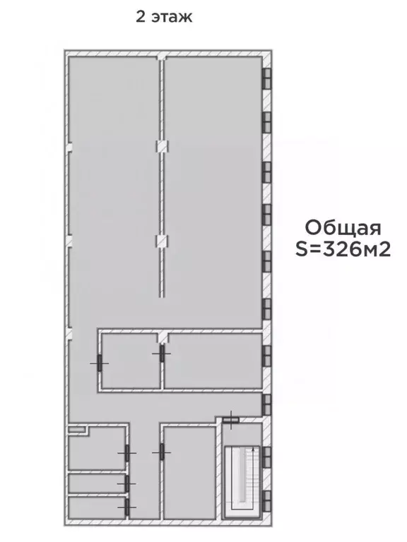 Офис в Тюменская область, Тюмень Комсомольская ул., 57 (326 м) - Фото 1