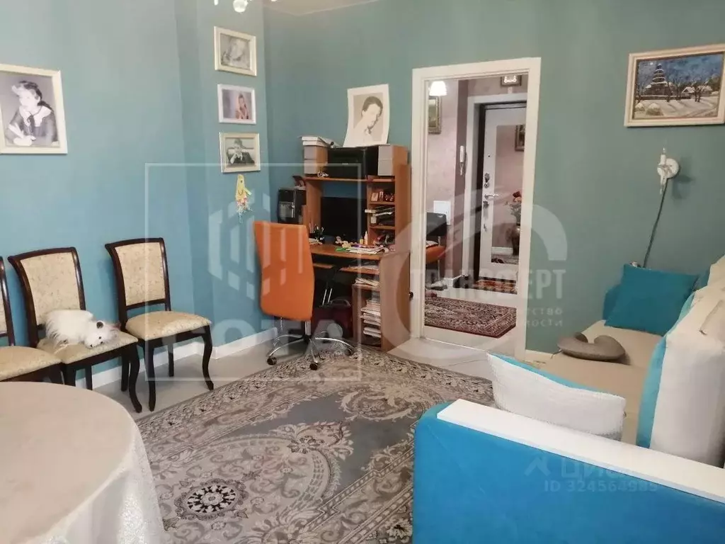 1-к кв. Воронежская область, Воронеж ул. Шукшина, 23 (46.3 м) - Фото 2