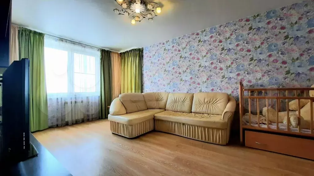 1-к. квартира, 46 м, 6/10 эт. - Фото 1