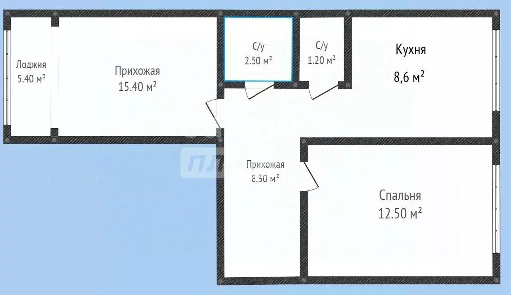 2-к кв. Дагестан, Махачкала ул. Героев Дагестана, 8 (54.0 м) - Фото 1