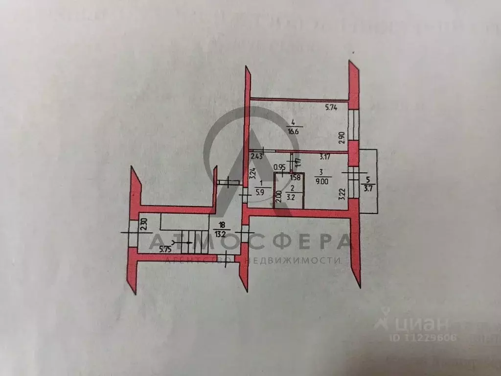 1-к кв. Краснодарский край, Апшеронск Соцгородок мкр, 27 (34.7 м) - Фото 2