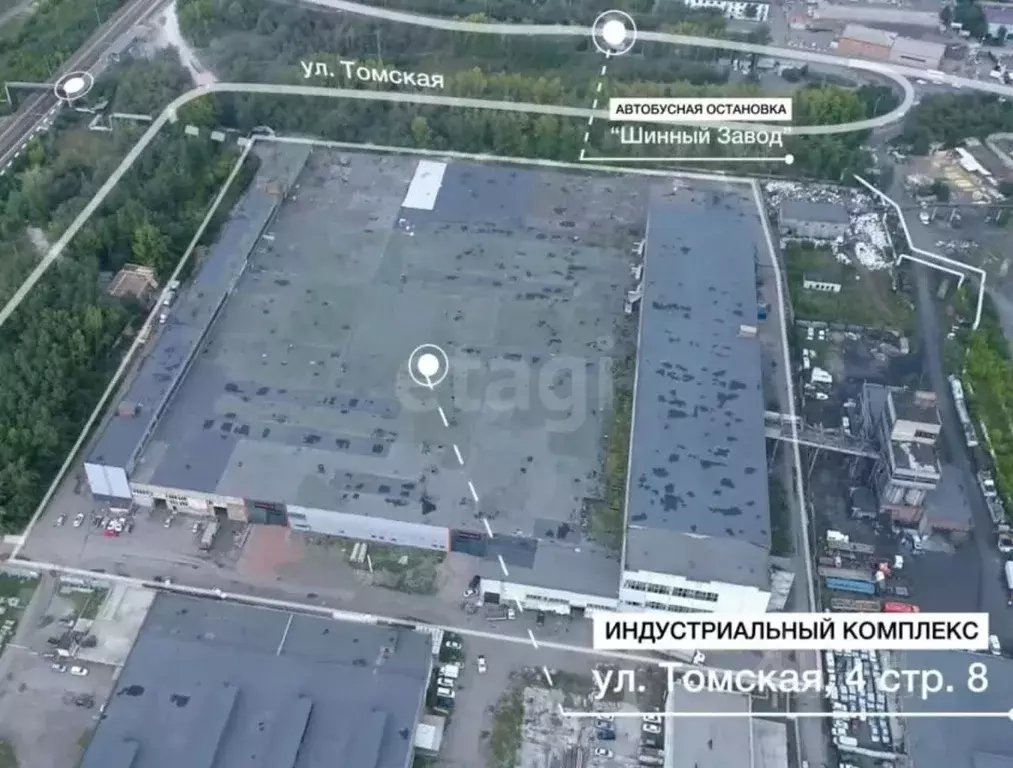 Офис в Красноярский край, Красноярск Томская ул., 4с8 (18 м) - Фото 2