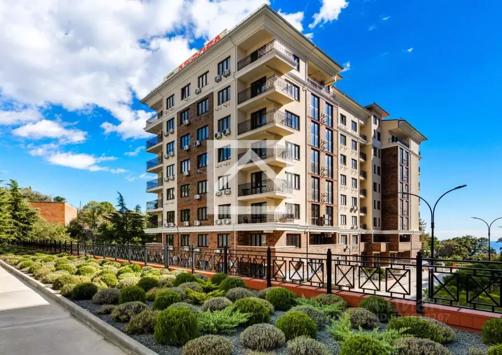 1-к кв. Крым, Ялта муниципальный округ, Восход пгт ул. Авроры, 77 ... - Фото 1