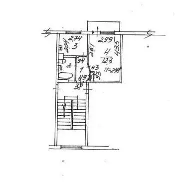 1-комнатная квартира: Березники, улица 30 лет Победы, 33 (24.6 м) - Фото 1