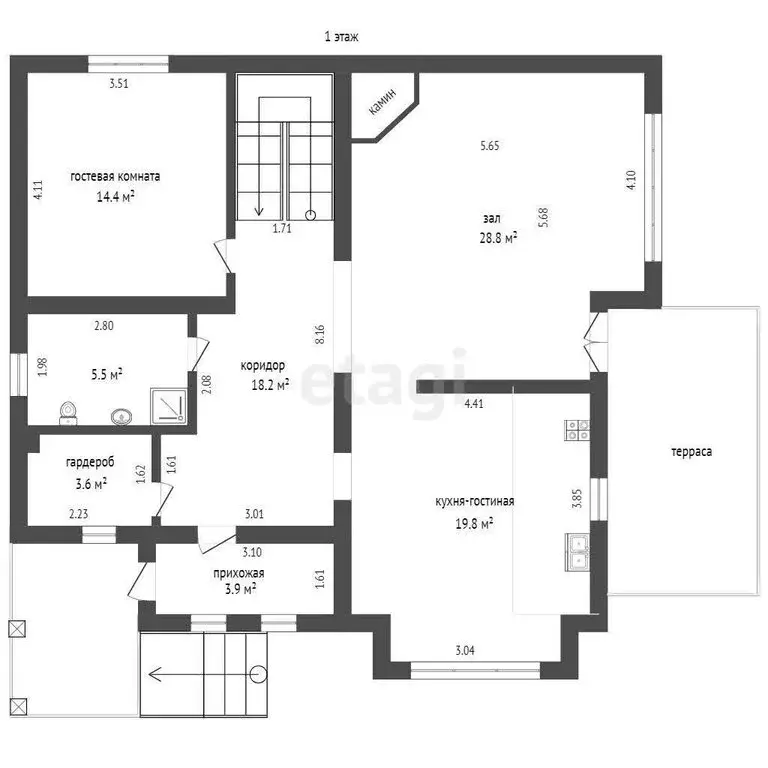 Дом в Севастополь, улица Танкистов (250 м) - Фото 0