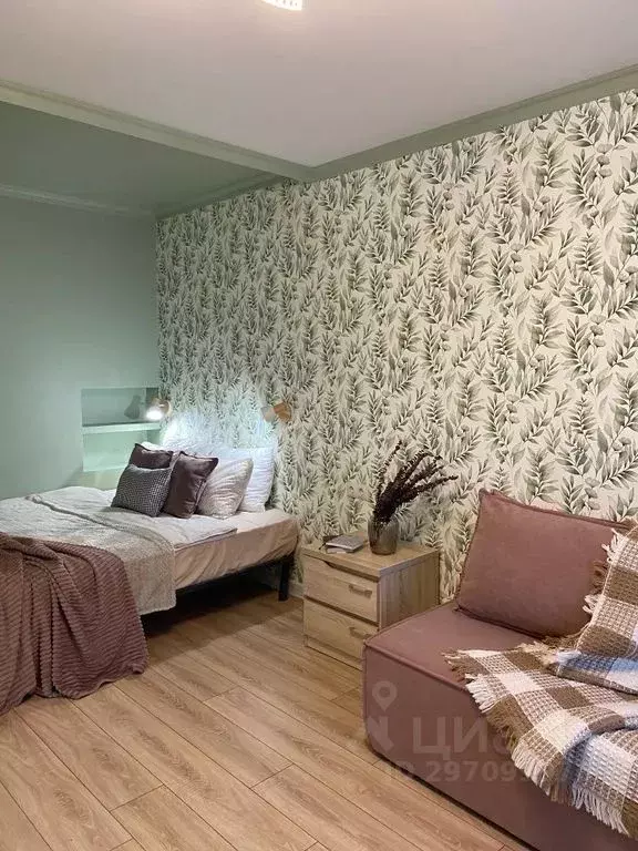 Студия Тюменская область, Тюмень ул. Константина Посьета, 11к1 (39.0 ... - Фото 1