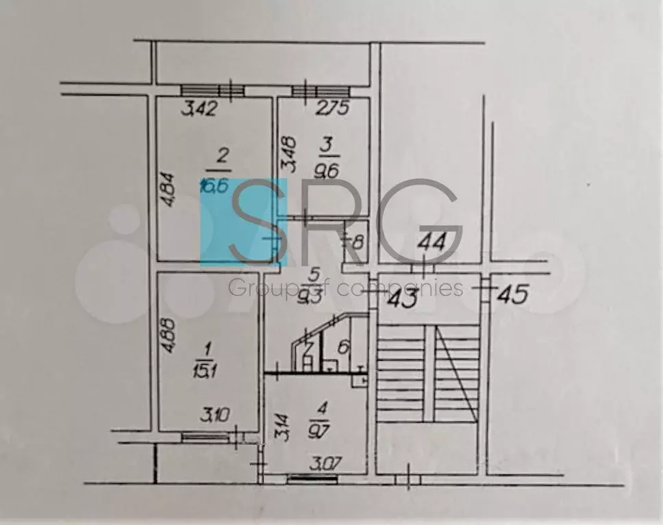 3-к. квартира, 71 м, 5/5 эт. - Фото 0