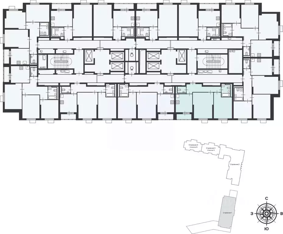 2-к кв. Москва Дмитровское ш., вл89 (64.2 м) - Фото 1