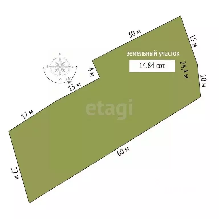 Участок в Новосибирская область, Ордынское рп ул. Рабочая (15.0 сот.) - Фото 2