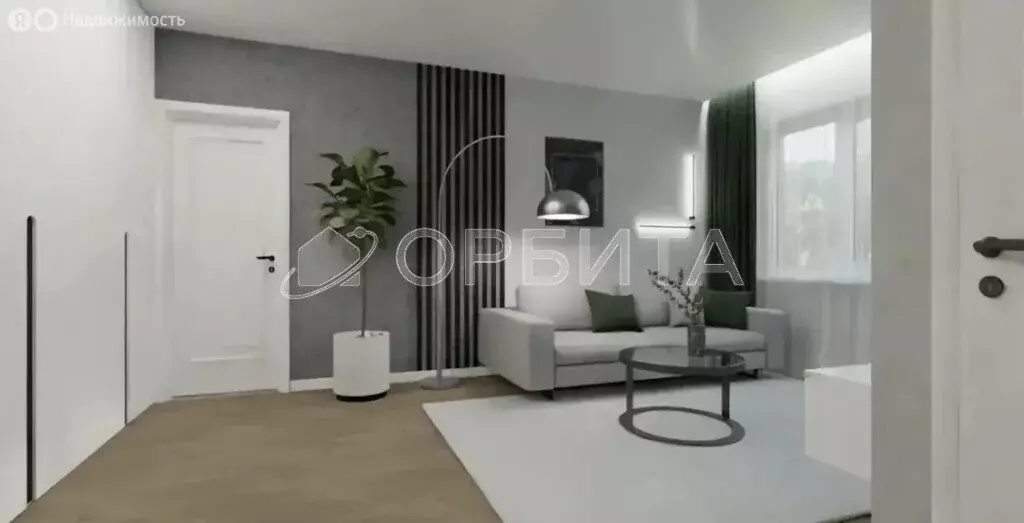 Квартира-студия: Тюмень, улица Карла Маркса, 127 (44.2 м) - Фото 1