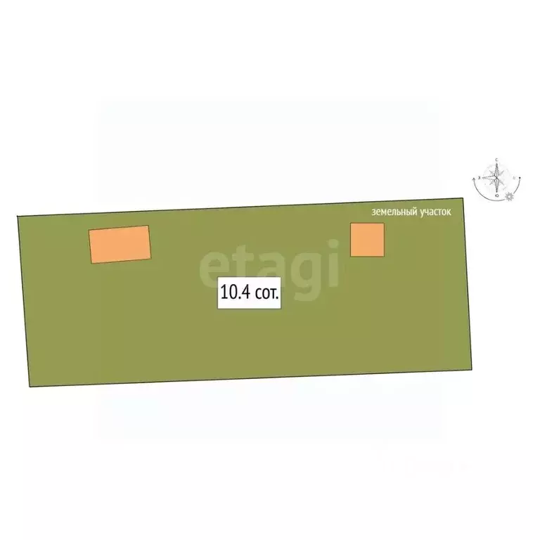 Участок в Алтай, Чемальский район, Рублевка ДПК ул. Дачная, 19 (10.4 ... - Фото 2