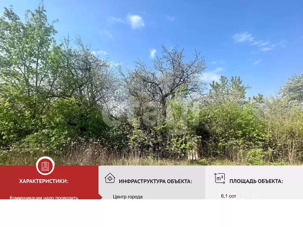 Участок в Белгородская область, Губкин Горняк-Мичуринец СТ, 12 (6.1 ... - Фото 1
