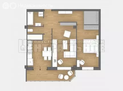 2-комнатная квартира: Смоленск, Кловская улица, 11А (71.3 м) - Фото 0