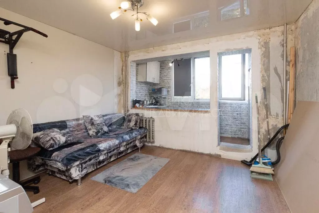 Квартира-студия, 17,2 м, 6/8 эт. - Фото 1