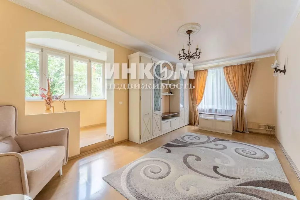 3-к кв. Москва ул. Паустовского, 3 (69.0 м) - Фото 1