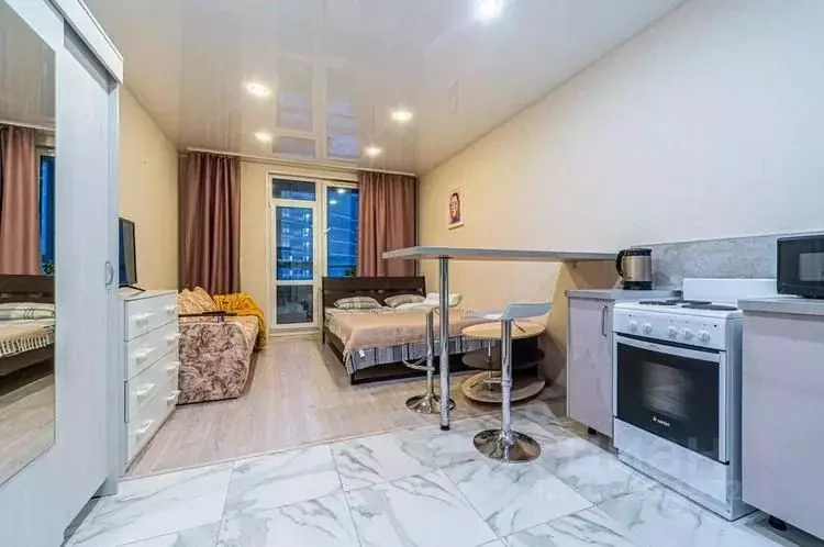 Студия Санкт-Петербург Богатырский просп., 2А (30.0 м) - Фото 1