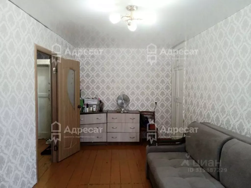 1-к кв. Волгоградская область, Волгоград ул. Кирова, 106 (29.3 м) - Фото 1