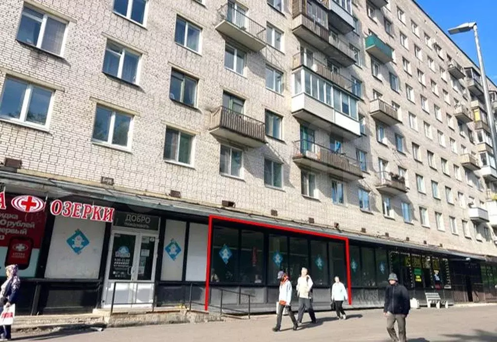 Аренда помещения в густонаселенном районе, 99.3 м - Фото 1