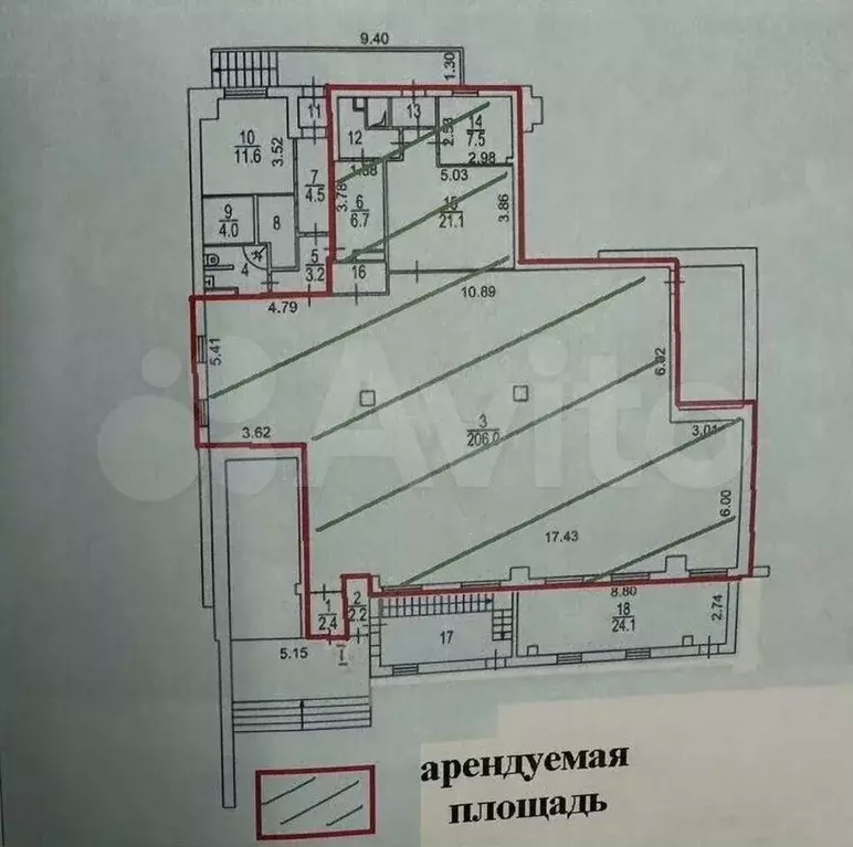 Сдам помещение свободного назначения, 280 м - Фото 0