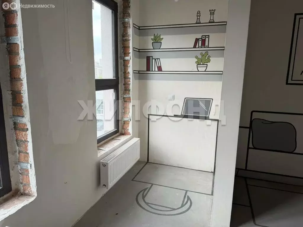 Квартира-студия: Новосибирск, Красный проспект, 220 (32.2 м) - Фото 2