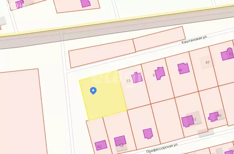 Участок в посёлок Майский, Каштановая улица (24 м) - Фото 2