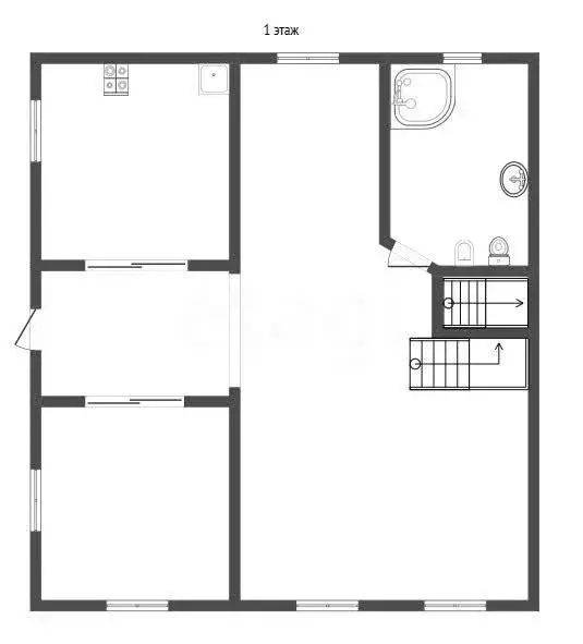 Дом в Черногорск, улица Чапаева (275 м) - Фото 1