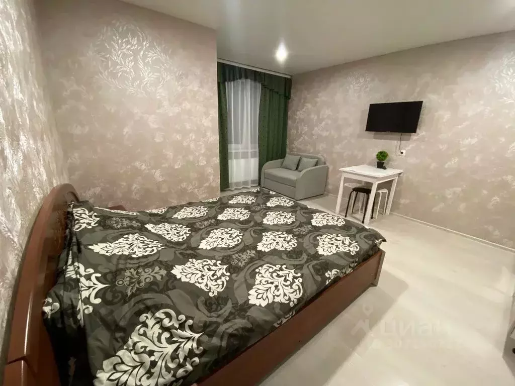 Студия Башкортостан, Уфа Дема жилрайон, Экогород Яркий мкр, наб. ... - Фото 1