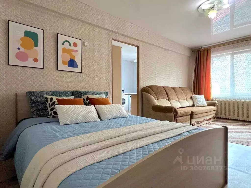 1-к кв. Бурятия, Улан-Удэ ул. Борсоева, 19 (35.0 м) - Фото 0
