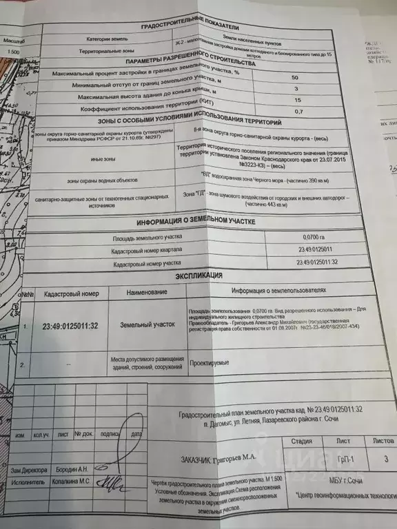 Участок в Краснодарский край, Сочи городской округ, Дагомыс пгт ул. ... - Фото 2