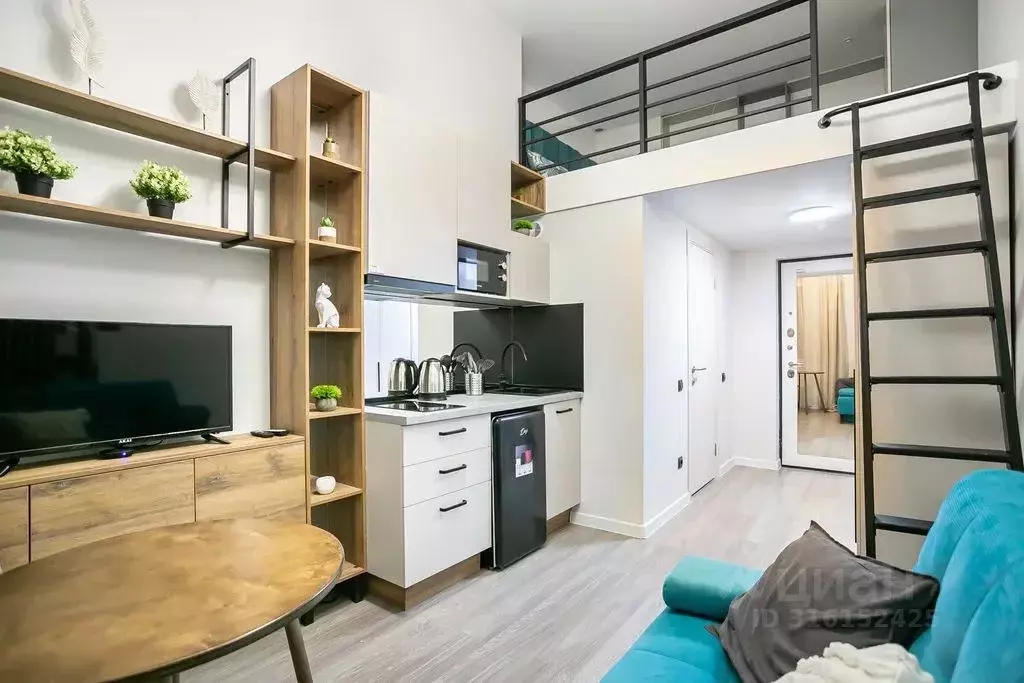 Студия Москва Грайвороновская ул., 4С2 (18.0 м) - Фото 1