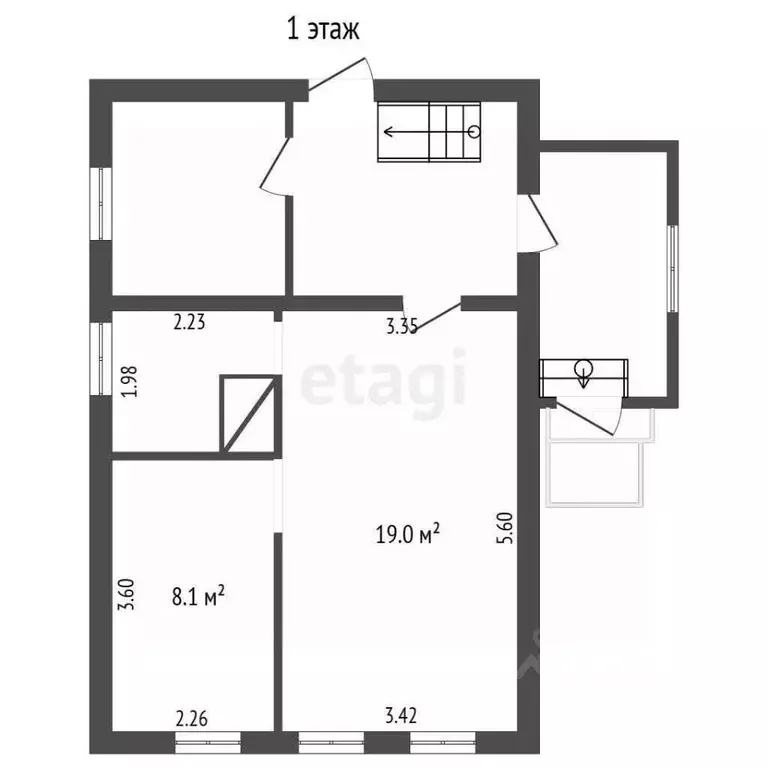 Дом в Ярославская область, Рыбинский муниципальный округ, пос. ... - Фото 1
