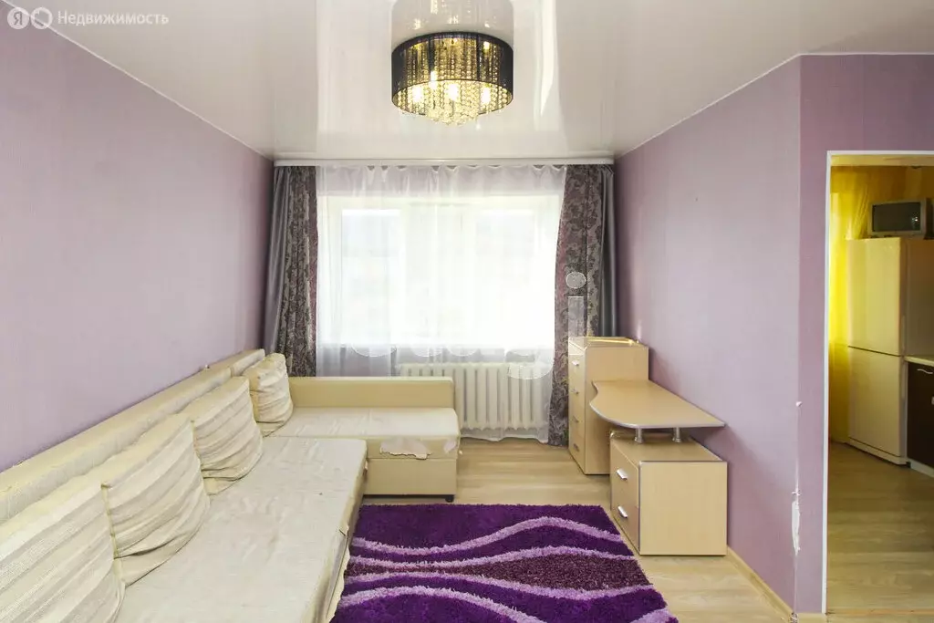 1-комнатная квартира: Тюмень, улица Пермякова, 10 (30.3 м) - Фото 1