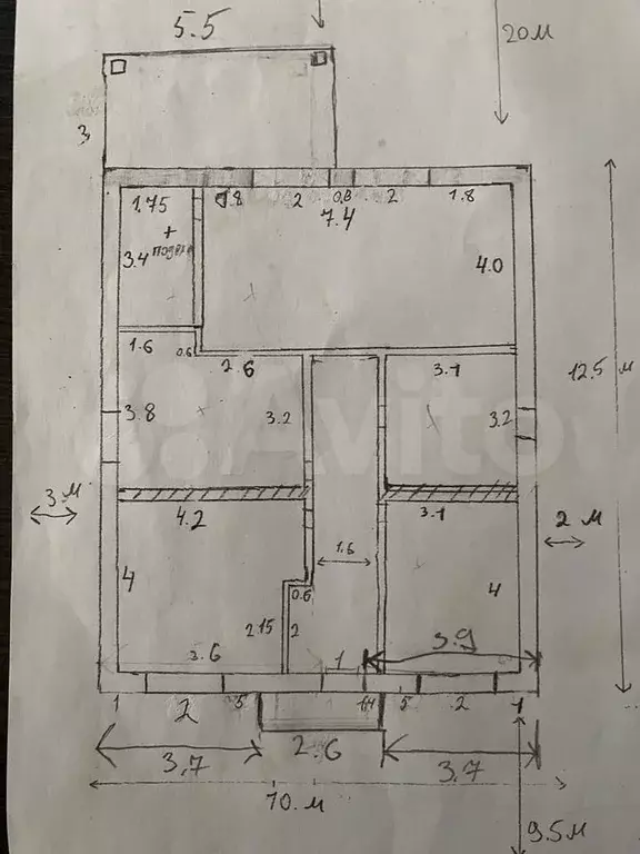 Дом 120 м на участке 6 сот. - Фото 0