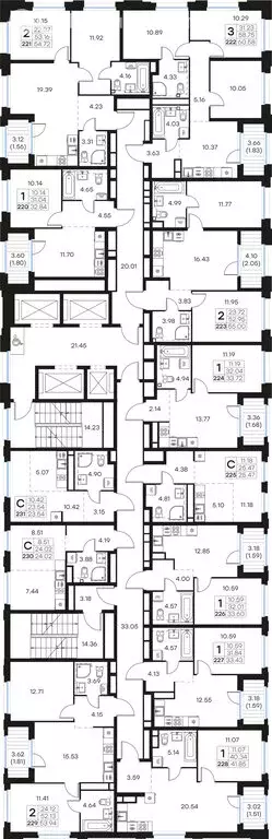 Квартира-студия: Нижний Новгород, ЖК Глоракс Левобережный (25.47 м) - Фото 2