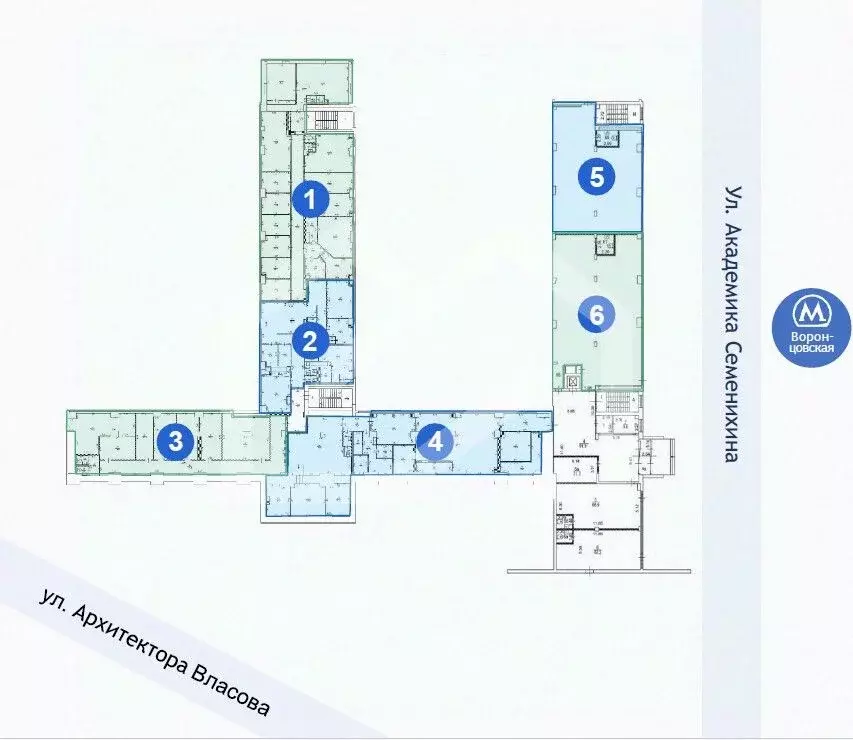 Помещение свободного назначения в Москва Старокалужское ш., 62 (1098 ... - Фото 2