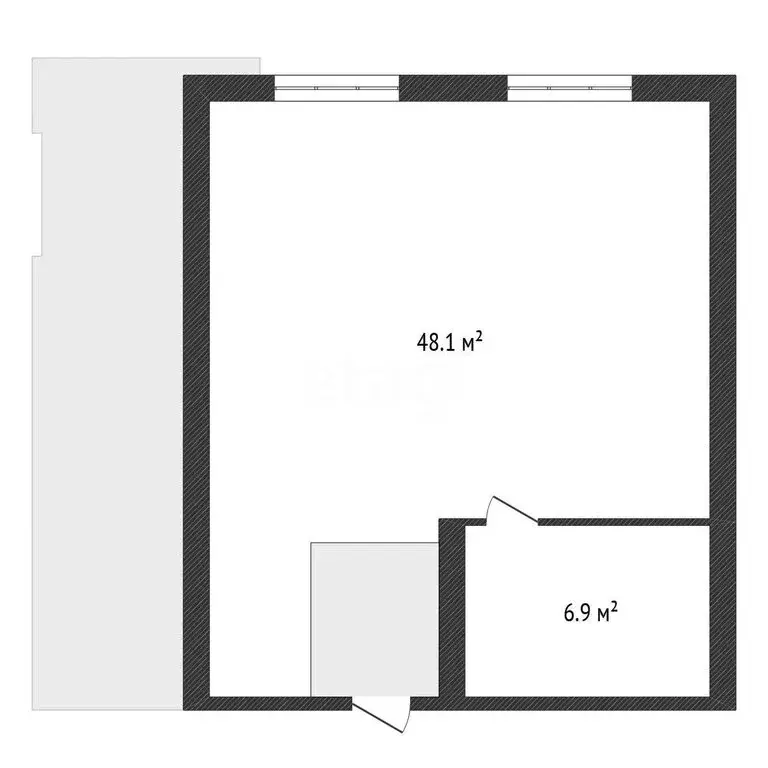 3-комнатная квартира: Белоусово, Калужская улица, 12/1 (93.8 м) - Фото 2