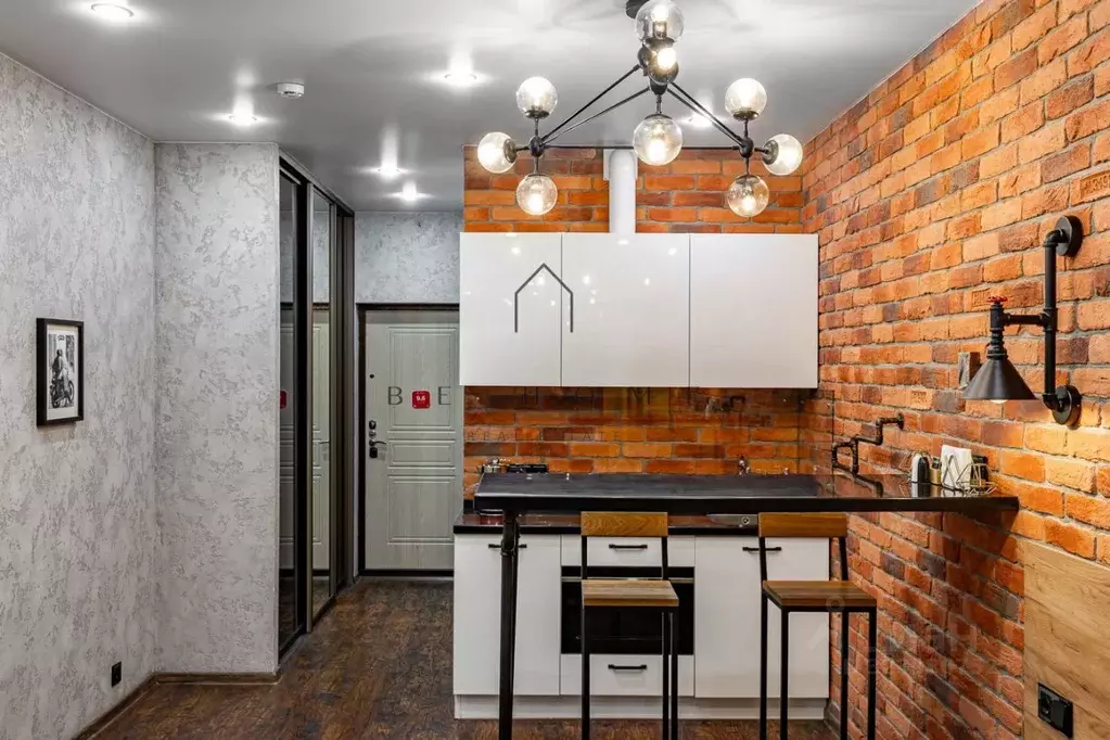 Студия Санкт-Петербург ул. Савушкина, 104 (28.0 м) - Фото 2