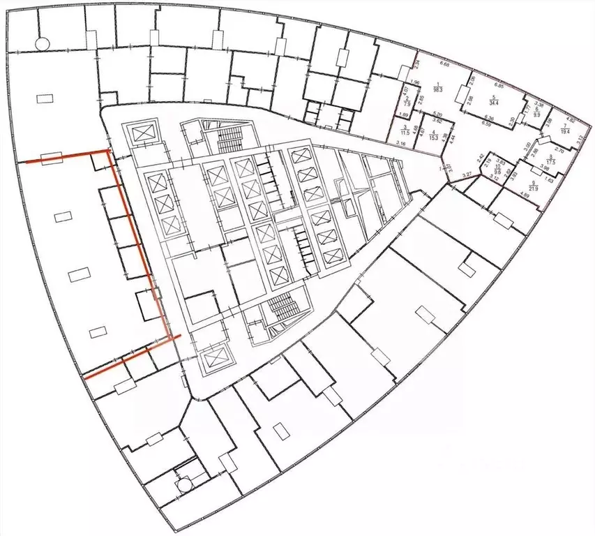 Помещение свободного назначения в Москва наб. Пресненская, 12 (396 м) - Фото 2