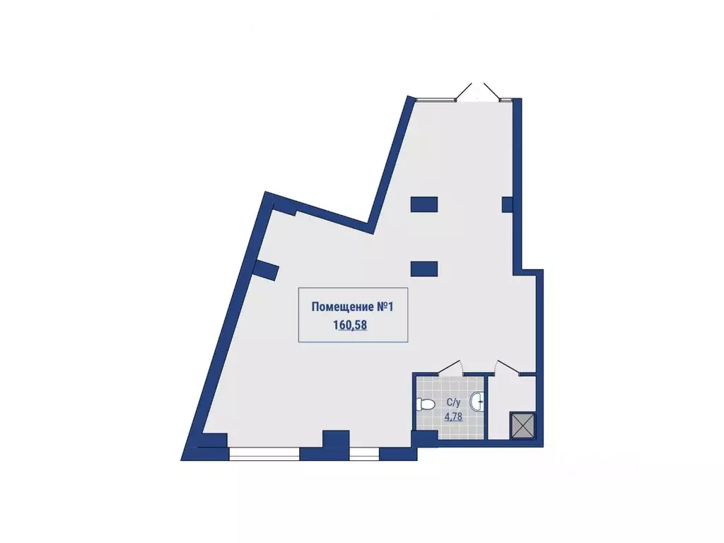 Помещение свободного назначения в Челябинская область, Челябинск ул. ... - Фото 2