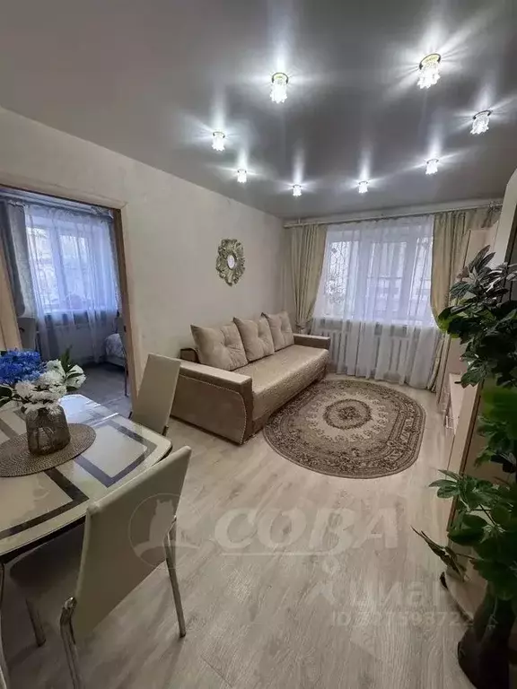 3-к кв. Курганская область, Курган ул. Пичугина, 16 (50.7 м) - Фото 1