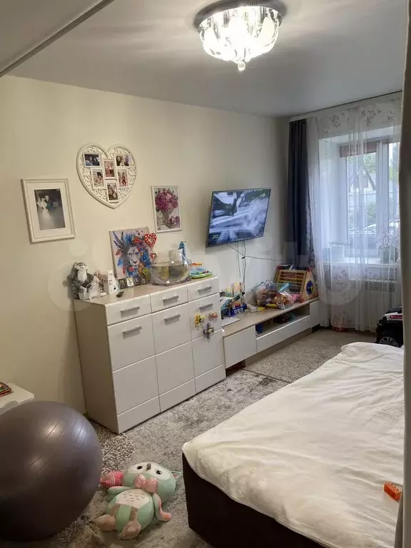 1-к. квартира, 34 м, 1/3 эт. - Фото 1