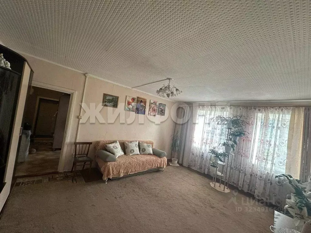 3-к кв. Новосибирская область, Колывань рп ул. Ольги Жилиной, 47 (58.1 ... - Фото 2