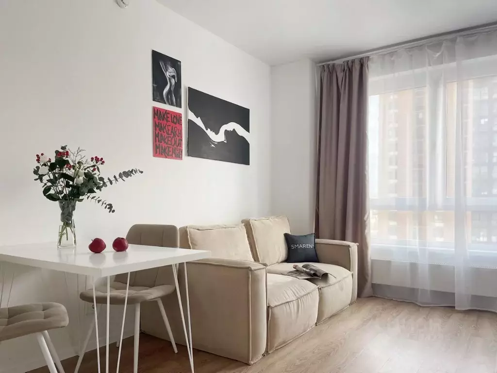 Студия Москва ул. Малая Очаковская, 4Ак2 (20.0 м) - Фото 1