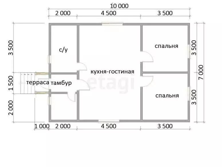 Дом в Ульяновск, СНТ Дендрарий (63 м) - Фото 0