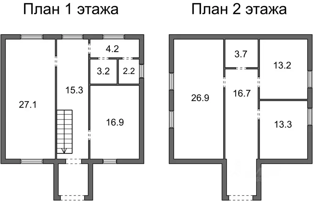 Коттедж в Омская область, Омск ул. Суворова, 15 (150 м) - Фото 1